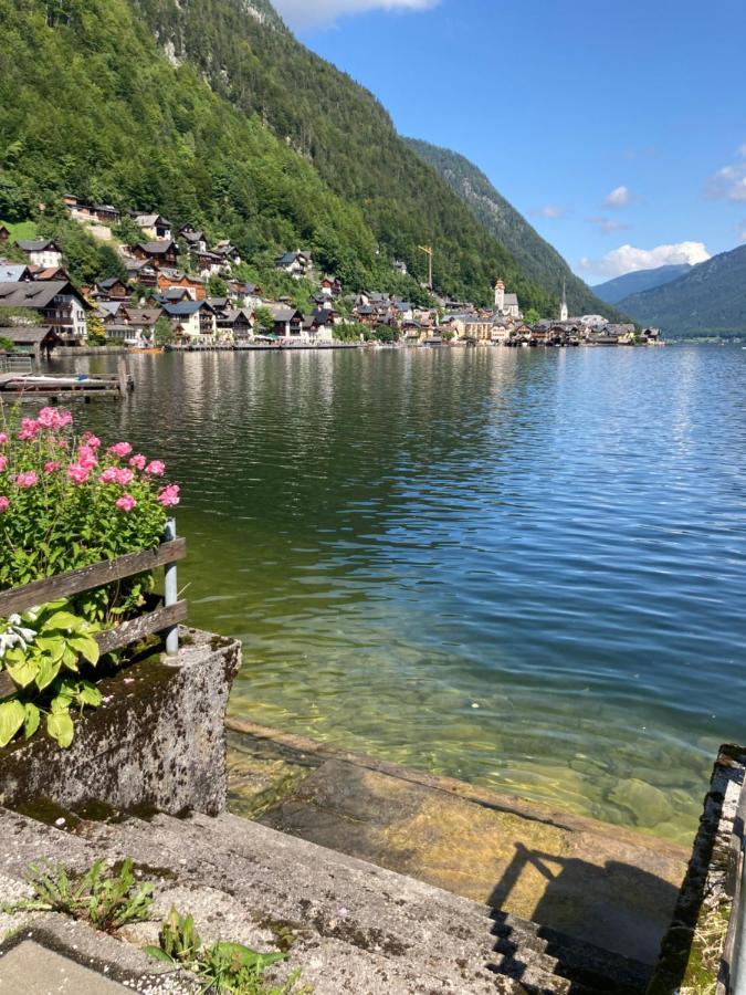 Hallstatt Lakeside Top 4 - Zimmer Mit Balkon Bagian luar foto