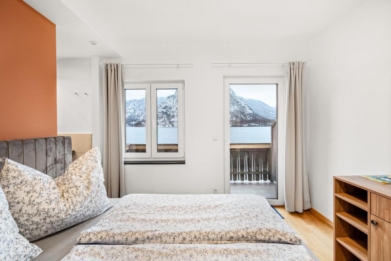 Hallstatt Lakeside Top 4 - Zimmer Mit Balkon Bagian luar foto
