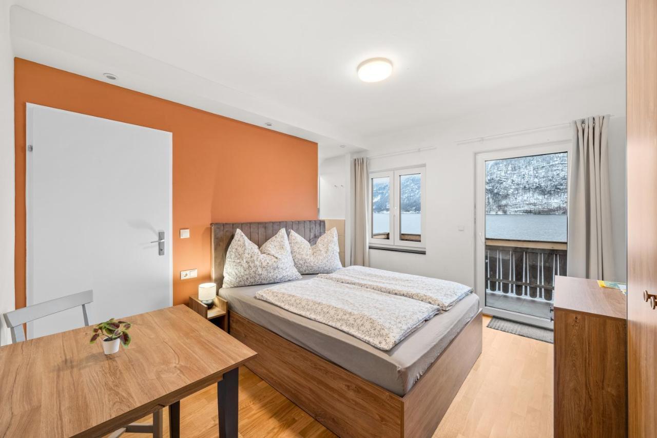 Hallstatt Lakeside Top 4 - Zimmer Mit Balkon Bagian luar foto