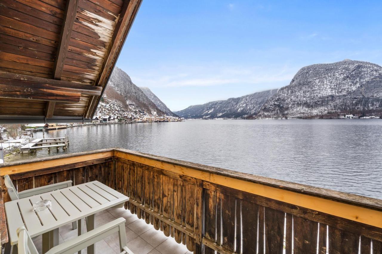 Hallstatt Lakeside Top 4 - Zimmer Mit Balkon Bagian luar foto