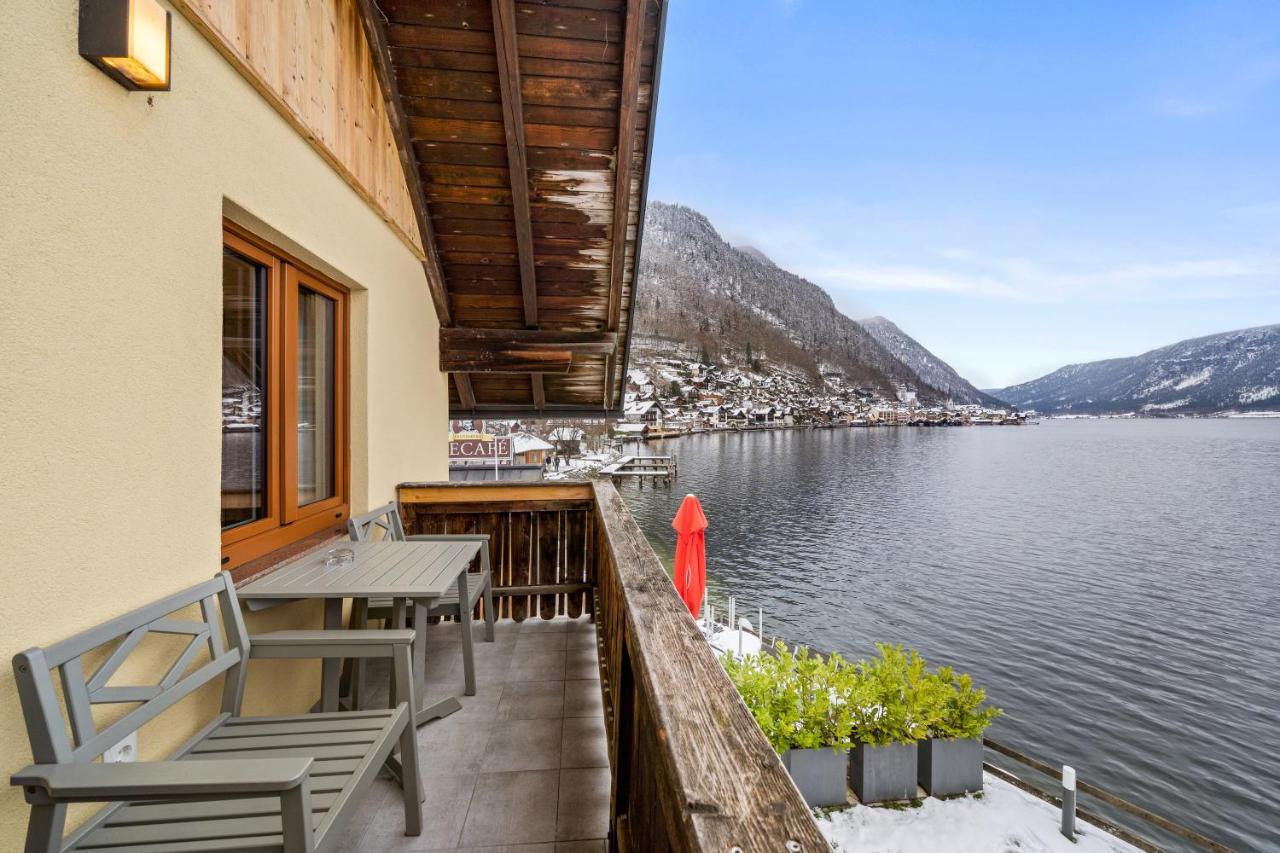 Hallstatt Lakeside Top 4 - Zimmer Mit Balkon Bagian luar foto